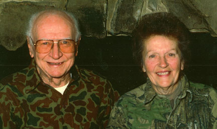 Earl Hoyt with Ann Hoyt