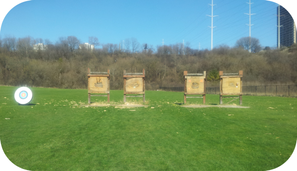 Toronto Archery Range Target Butts